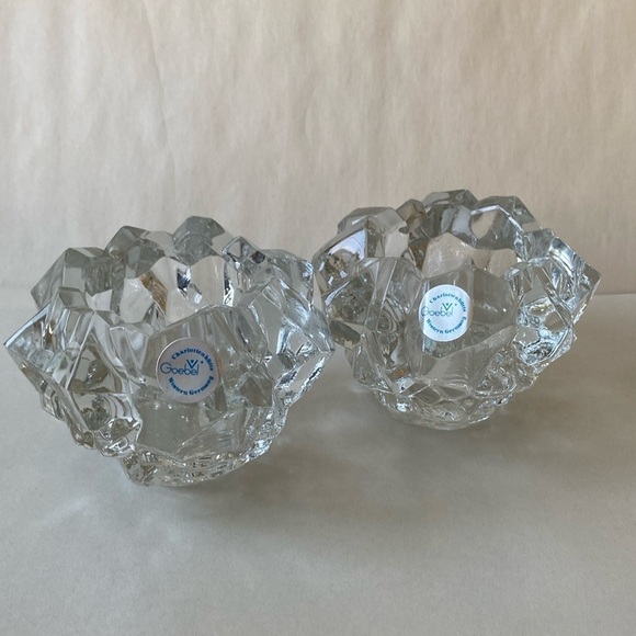 Goebel Meteorite Glass Votive holders - Picture 1 of 6